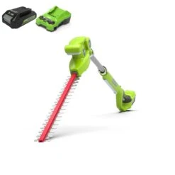 Greenworks Accu Heggenschaar Langbereik 24 Volt Incl. Accu En Lader