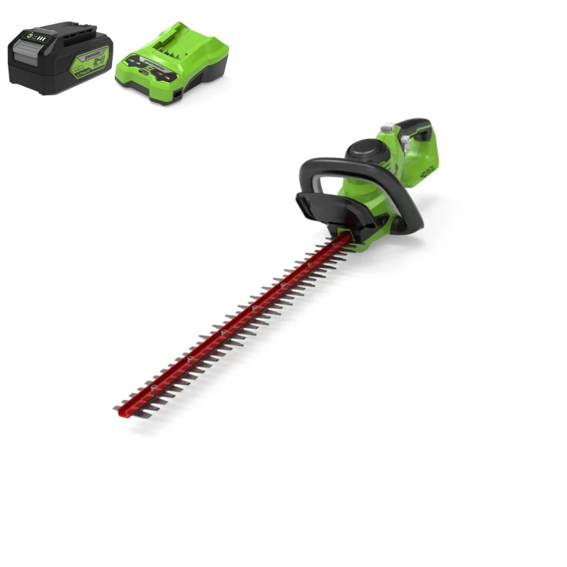 Greenworks Accu Heggenschaar 40V Incl 4.0Ah Accu + Lader 3 Greenworks Accu Heggenschaar 40V Incl 4.0Ah Accu + Lader