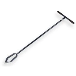 De Wit Palenboor 10 Cm. Gesmeed Blauw