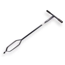 De Wit Grondboor Met Gedraaide Punt, Verlengbaar, 14 Cm.